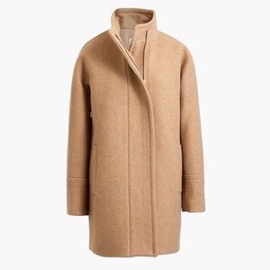 J Crew Tan City Coat in Size 0P!